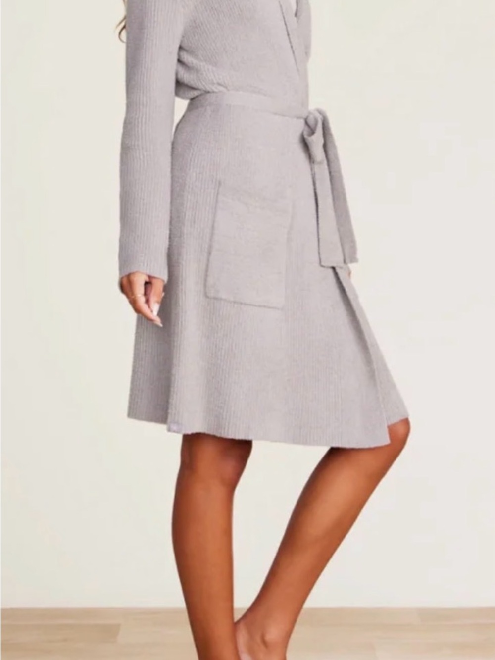 NWT Barefoot Dreams COZYCHIC LITE RIBBED ROBE